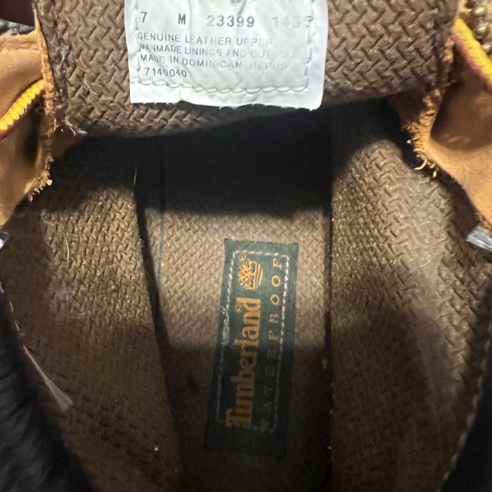 Timberland Kids Tan Lace-Up Boots - Picture 5 of 5